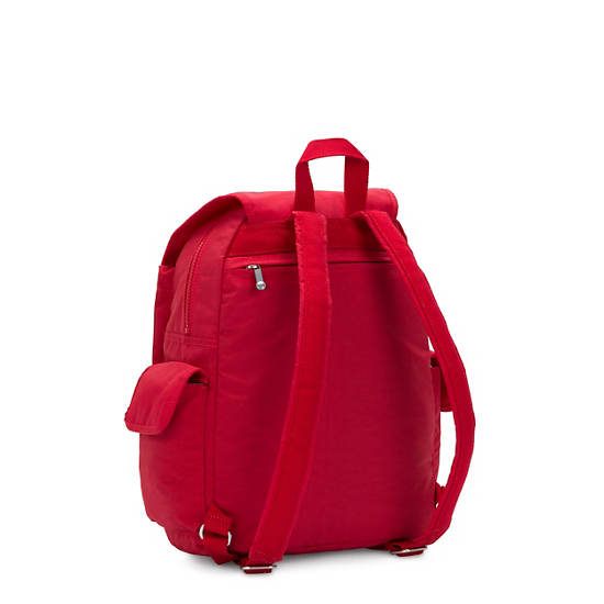 Kipling City Pack Backpacks Red Rouge | CA 1808PJ